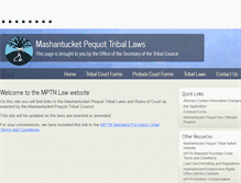 Tablet Screenshot of mptnlaw.com